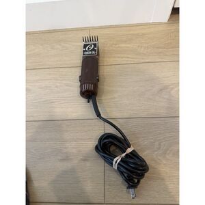 Oster Classic 76 Hair Clipper Professional Pro Salon Wood Wooden Color, USED